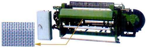 Machine for Weaving Stainless Steel Window Screening against Insects