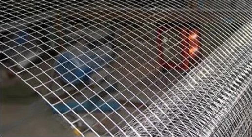 SS304 welded wire mesh, aperture size 12.7 mm x 12.7 mm