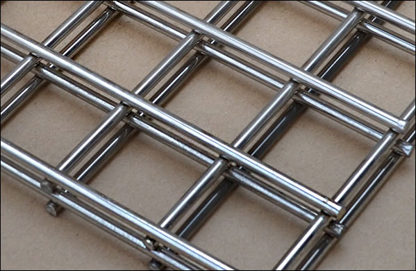 Wire diameter 3mm, 304 stainless steel welded mesh panel