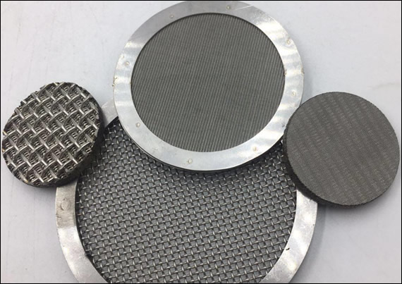 304 18-8 Stainless Steel Wire Mesh Filter Disc